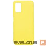 Aizmugurējais vāciņš Evelatus Samsung Galaxy A03s Soft Touch Silicone Case Yellow