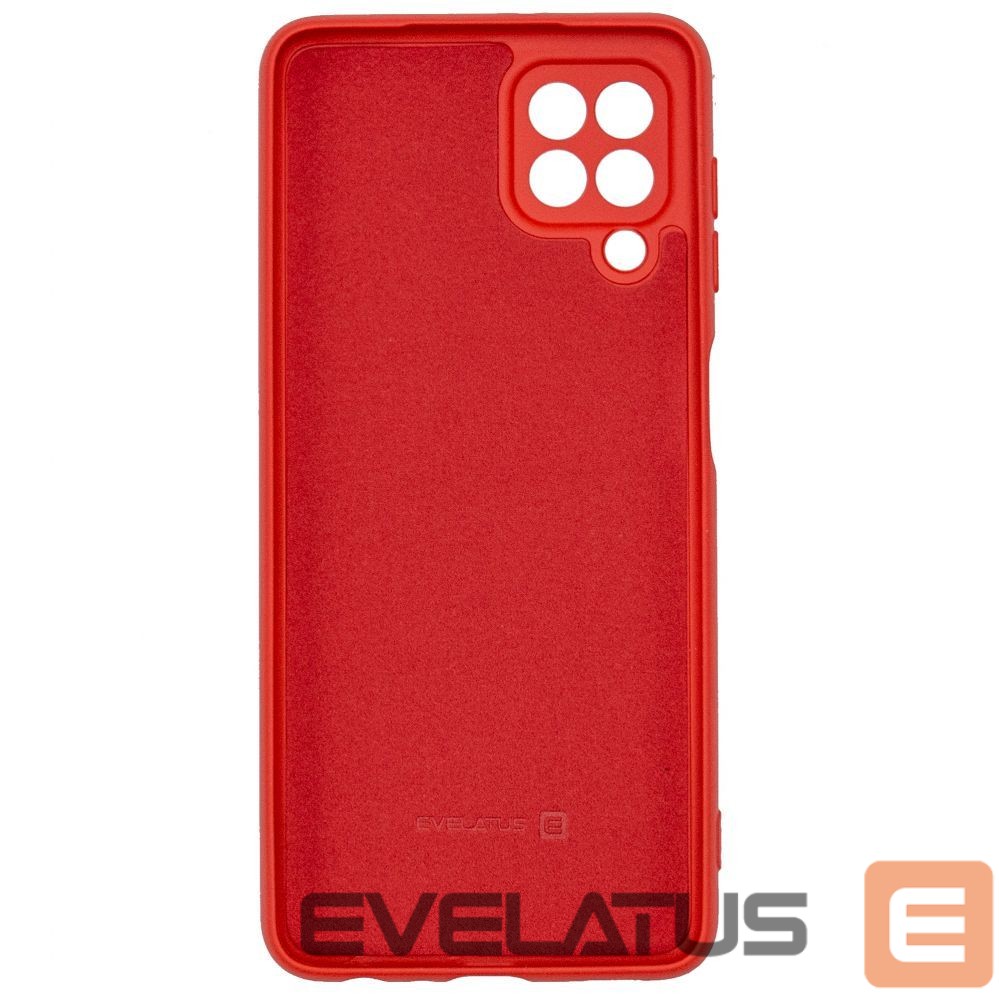 Aizmugurējais vāciņš Evelatus Samsung Galaxy A22 4G Nano Silicone Case Soft Touch TPU Red