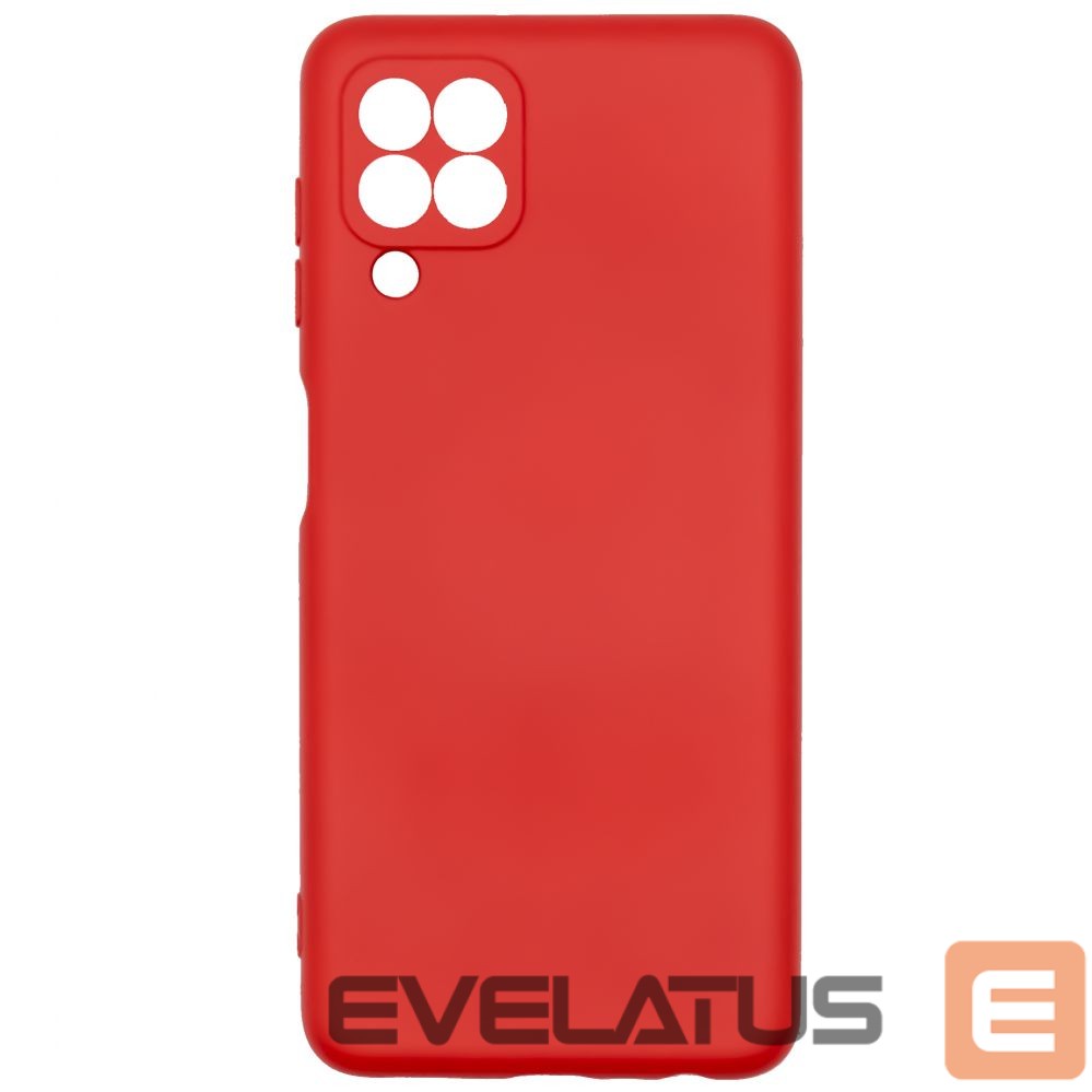 Aizmugurējais vāciņš Evelatus Samsung Galaxy A22 4G Nano Silicone Case Soft Touch TPU Red