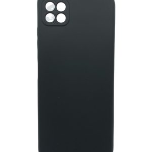 Aizmugurējais vāciņš Evelatus Samsung Galaxy A22 5G Premium Soft Touch Silicone Case Black