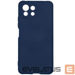 Aizmugurējais vāciņš Evelatus Xiaomi Mi 11 Lite/11 Lite 5G/11 Lite 5G NE Nano Silicone Case Soft Touch TPU Navy Blue