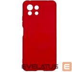 Aizmugurējais vāciņš Evelatus Xiaomi Mi 11 Lite/11 Lite 5G/11 Lite 5G NE Nano Silicone Case Soft Touch TPU Red