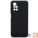 Aizmugurējais vāciņš Evelatus Xiaomi Xiaomi Redmi 10 Nano Silicone Case Soft Touch TPU Black