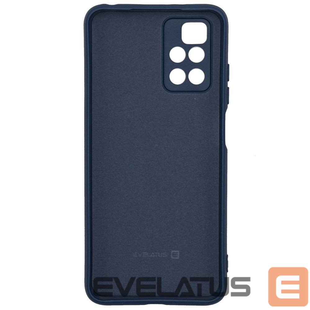 Aizmugurējais vāciņš Evelatus Xiaomi Xiaomi Redmi 10 Nano Silicone Case Soft Touch TPU Navy Blue