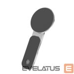 Universāls turētājs (Popsocket) iLike Universal P65 Aluminum Monitor Side Fix magnetic holder for Smartphone Silver