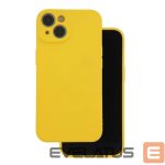 Aizmugurējais vāciņš iLike Samsung Galaxy A35 5G Silicon case Yellow