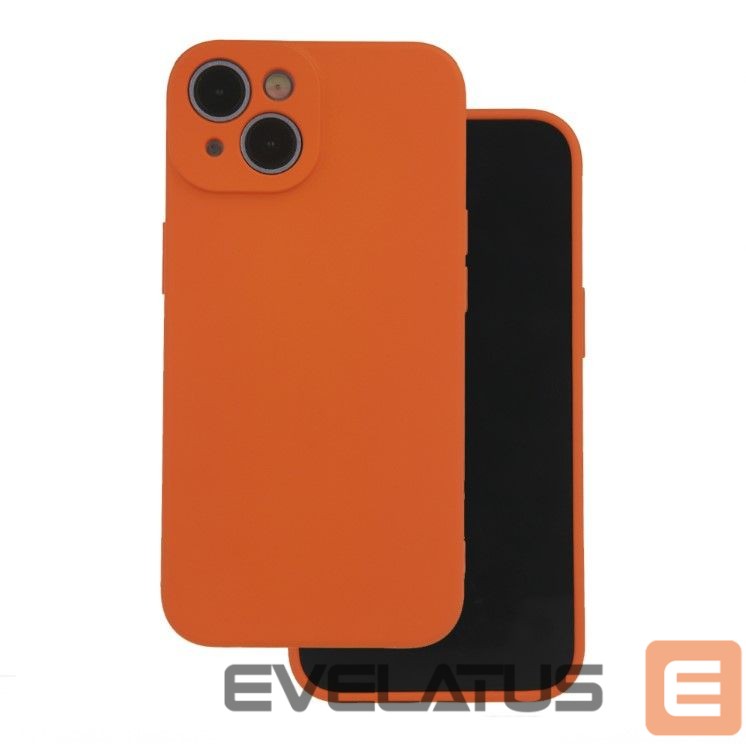 Aizmugurējais vāciņš iLike Samsung Galaxy A55 5G Silicon case Orange