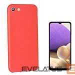 Aizmugurējais vāciņš iLike Samsung Galaxy A32 silicone case Red