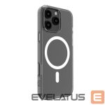 Aizmugurējais vāciņš Evelatus Apple iPhone 16 Pro Clear Case with MagSafe Transparent