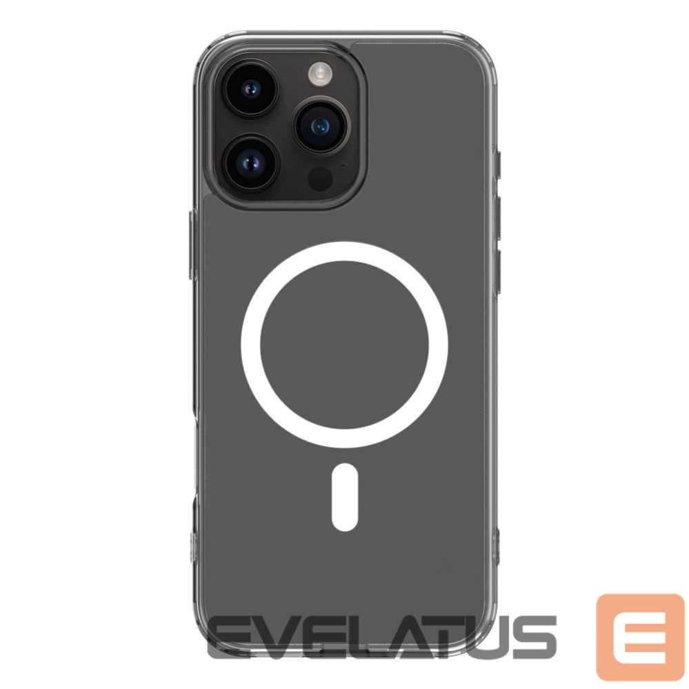 Aizmugurējais vāciņš Evelatus Apple iPhone 16 Pro Max Clear Case with MagSafe Transparent