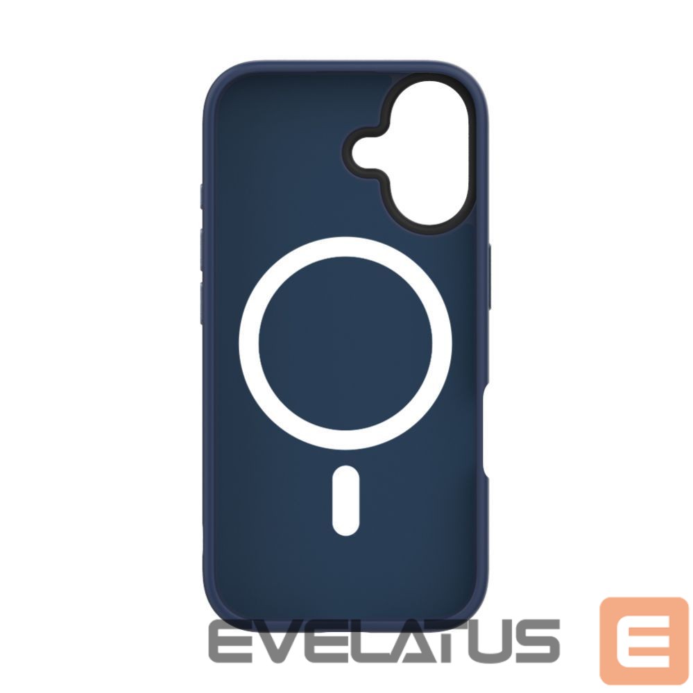 Aizmugurējais vāciņš Evelatus Apple iPhone 16 Hybird Case With Magsafe PC+TPU Dark Blue