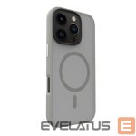 Aizmugurējais vāciņš Evelatus Apple iPhone 16 Pro Max Hybird Case With Magsafe PC+TPU Silver