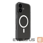 Aizmugurējais vāciņš Evelatus Apple iPhone 16 Clear Case With MagSafe and Camera Protection Transparent