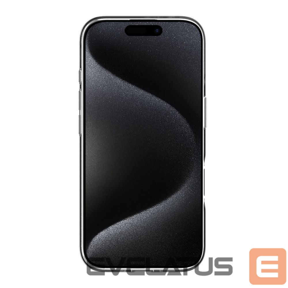 Aizmugurējais vāciņš Evelatus Apple iPhone 16 Pro Max Clear Silicone Case 1.5mm TPU Transparent