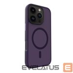 Aizmugurējais vāciņš Evelatus Apple iPhone 16 Pro Max Hybird Case With Magsafe PC+TPU Purple
