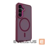 Aizmugurējais vāciņš Evelatus Samsung Galaxy S24 Shield Case With Magsafe matte Red