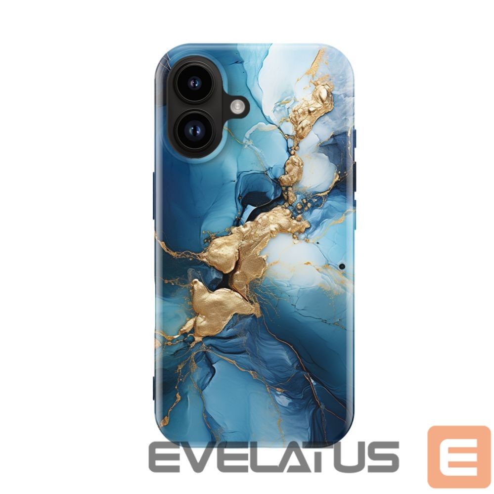 Aizmugurējais vāciņš Evelatus Apple iPhone 16 Slim Shell with Magsafe customized print design Flower Pink
