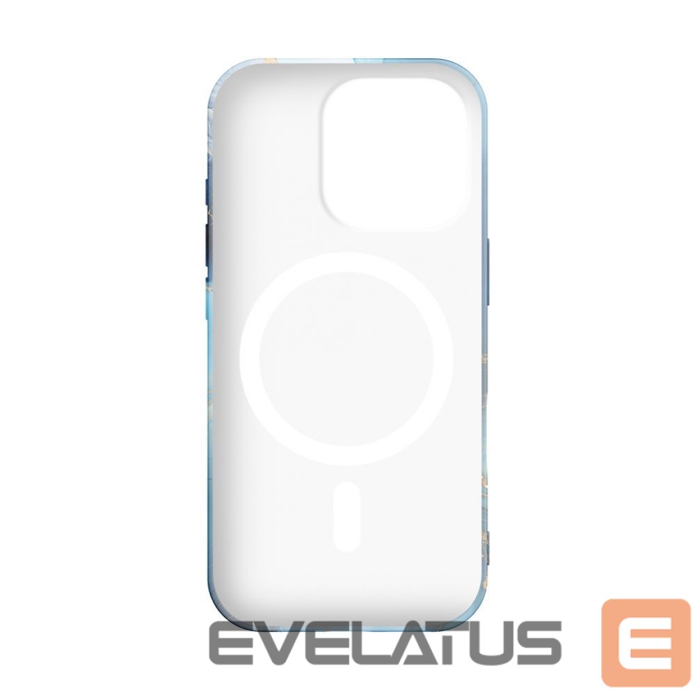 Aizmugurējais vāciņš Evelatus Apple iPhone 16 Pro Slim Shell with Magsafe customized print design Dark Blue