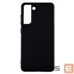 Aizmugurējais vāciņš Evelatus Samsung Galaxy S22 Plus Premium Soft Touch Silicone Case Black
