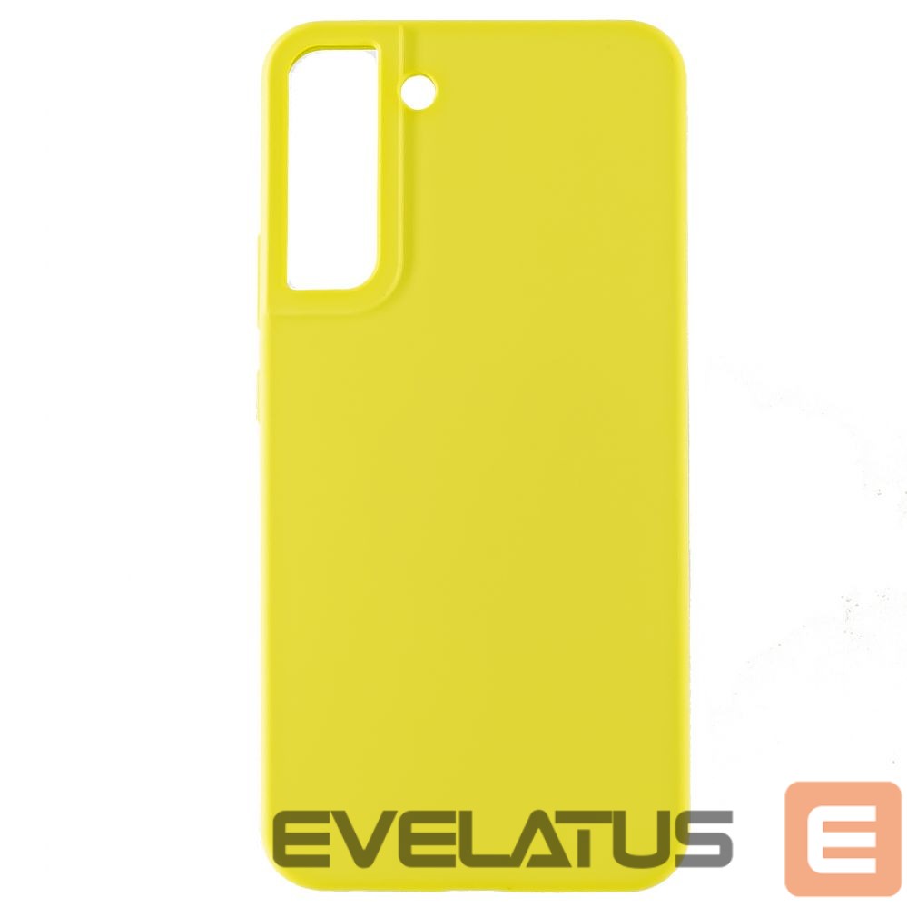 Aizmugurējais vāciņš Evelatus Samsung Galaxy S22 Plus Premium Soft Touch Silicone Case Yellow