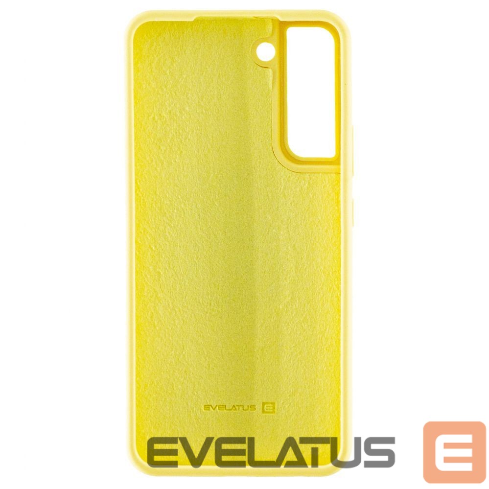 Aizmugurējais vāciņš Evelatus Samsung Galaxy S22 Plus Premium Soft Touch Silicone Case Yellow