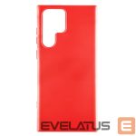 Aizmugurējais vāciņš Evelatus Samsung Galaxy S22 Ultra Premium Soft Touch Silicone Case Chinese red