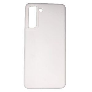 Aizmugurējais vāciņš Evelatus Samsung Galaxy S21 FE Premium Soft Touch Silicone Case White