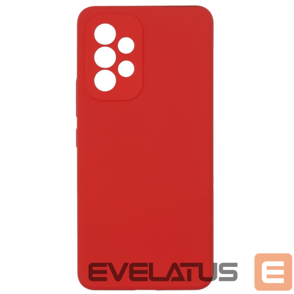Aizmugurējais vāciņš Evelatus Samsung Galaxy A73 5G Premium Soft Touch Silicone Case Chinese red