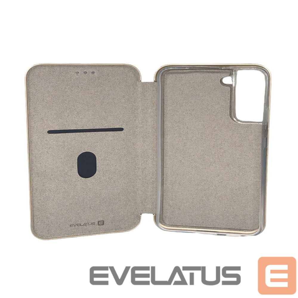 Atveramie maciņi Evelatus Samsung Galaxy S22 Plus Book Case Gold