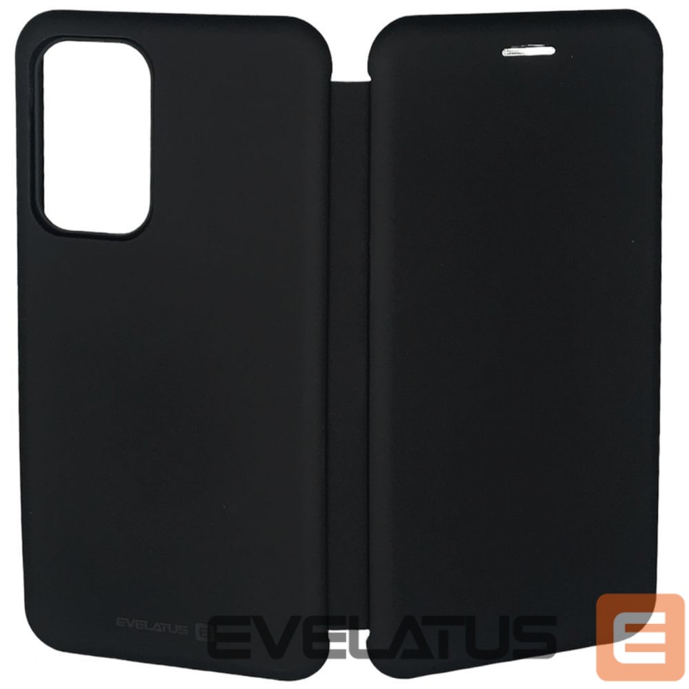 Atveramie maciņi Evelatus Samsung Samsung A73 5G Book Case Black