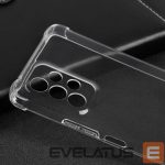 Aizmugurējais vāciņš Evelatus Samsung Galaxy A73 5G Military Shockproof Silicone Case TPU Transparent