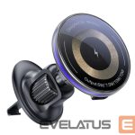 Auto turētājs yesido  15W Air Outlet Car MagSafe Magnetic Wireless Charging Holder Black