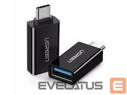 Parveidotājs Ugreen USB-C to USB 3.0 A Female Adapter Black