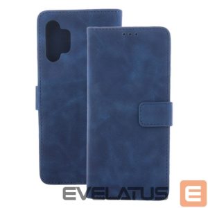 Atveramie maciņi iLike Samsung Galaxy A05s Smart Velvet case Navy Blue