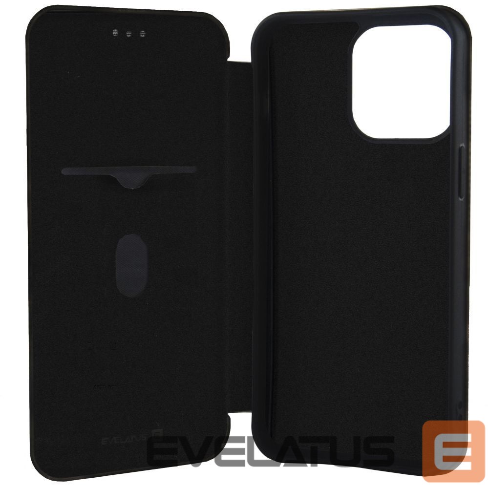 Atveramie maciņi Evelatus Apple iPhone 12 / 12 Pro Book Case Black