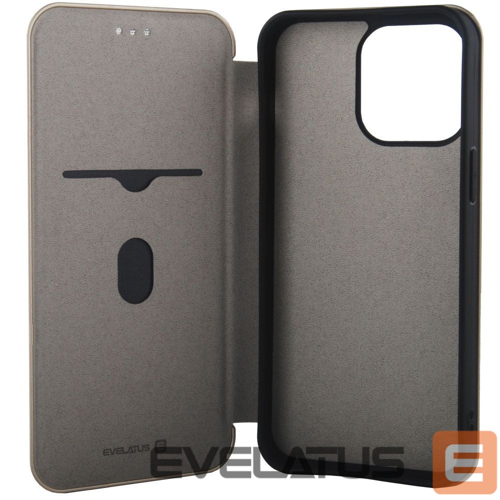 Atveramie maciņi Evelatus Apple iPhone 12/12 Pro Book Case Gold