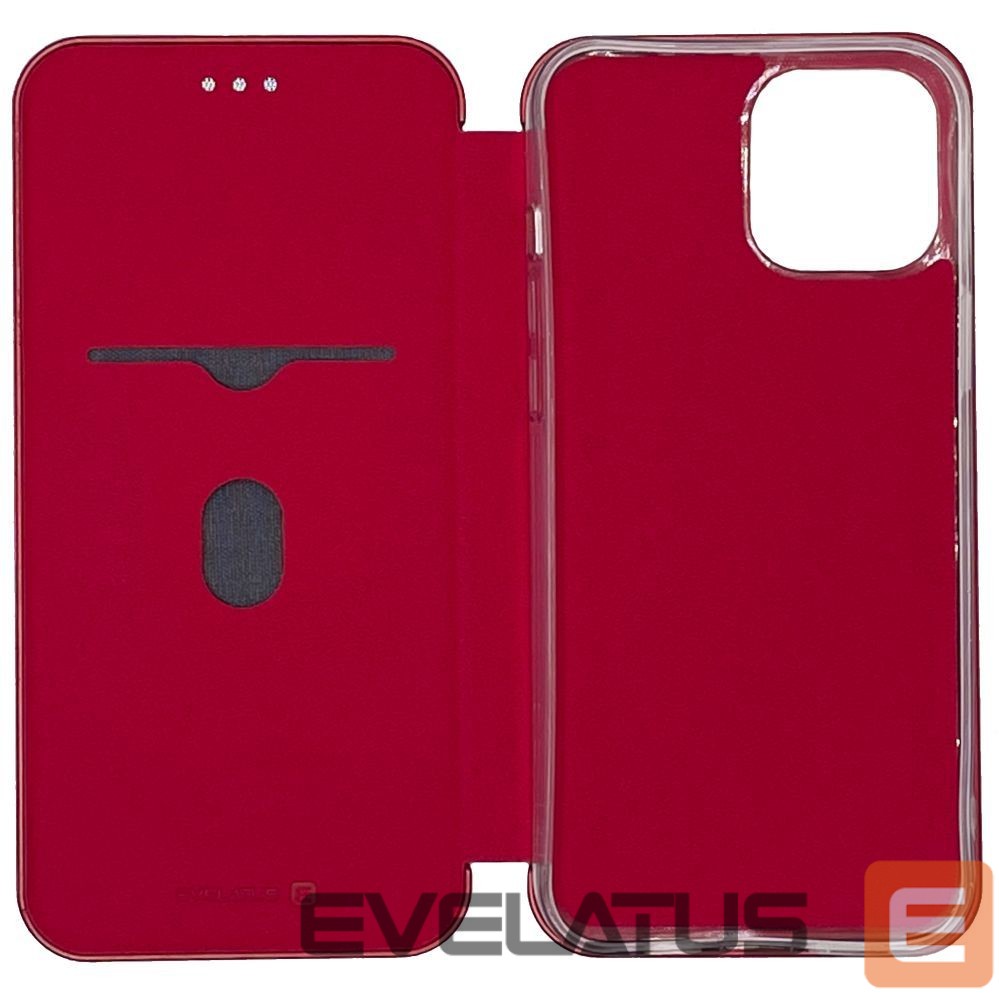 Atveramie maciņi Evelatus Apple iPhone 12 Pro Max Book Case Red
