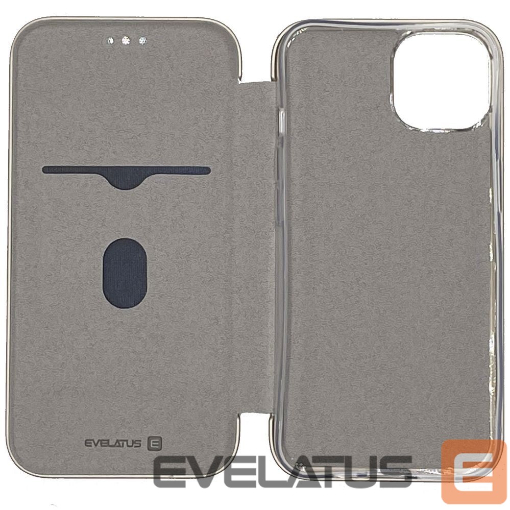 Atveramie maciņi Evelatus Apple iPhone 13 Book Case Gold
