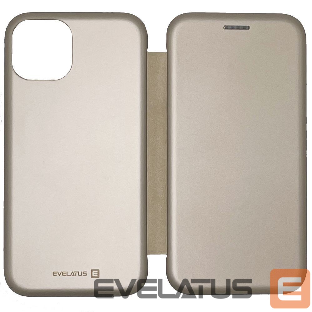 Atveramie maciņi Evelatus Apple iPhone 13 Book Case Gold
