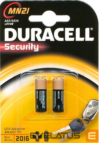 Cita datorprece Duracell A23/MN21, Alkaline, 2 pc(s)