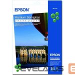 Biroja piederumi EPSON  Premium Semigloss Photo Paper, DIN A4, 251g/mÂ², 20 Sheets A4