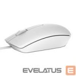 Datora pele Dell  Optical Mouse MS116 wired, White 