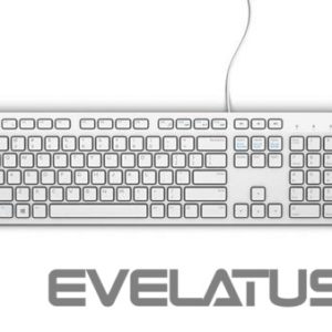 Datora tastatūra Dell  KB216 Multimedia, Wired, EN, USB, White 