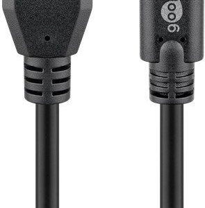 Kabelis Goobay  Sync & Charge Super Speed 73141 3 m, Black, USB 3.0 type A (male), USB -C 