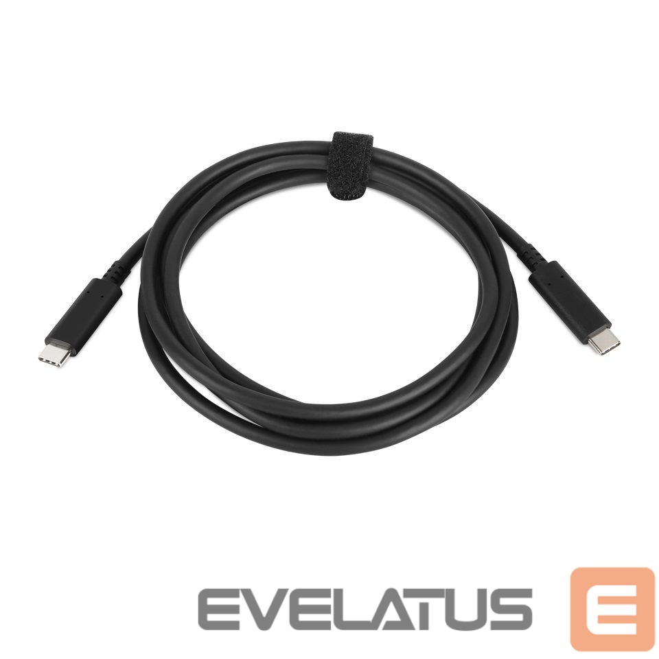 Kabelis Lenovo 4X90Q59480 USB-C to USB-C Black, Cable, 2 m