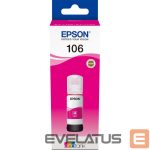 Aksesuāri un izejmateriāli EPSON  Ecotank 106 Ink Bottle, Magenta 