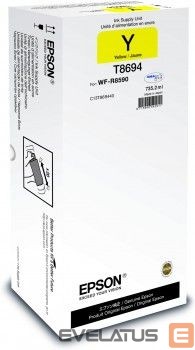 Aksesuāri un izejmateriāli EPSON C13T869440 Ink Cartridge XXL, Yellow