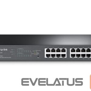 Serveru  - Citi piederumi TP-Link  Switch TL-SG1016PE Web Managed, Desktop/Rackmountable, 1 Gbps (RJ-45) ports quantity 16, PoE+ ports quantity 8 