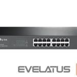 Serveru  - Citi piederumi TP-Link  Switch 	TL-SG1016D Unmanaged, Desktop/Rackmountable, 10/100 Mbps (RJ-45) ports quantity 16 