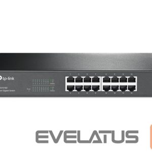 Serveru  - Citi piederumi TP-Link  Switch 	TL-SG1016D Unmanaged, Desktop/Rackmountable, 10/100 Mbps (RJ-45) ports quantity 16 